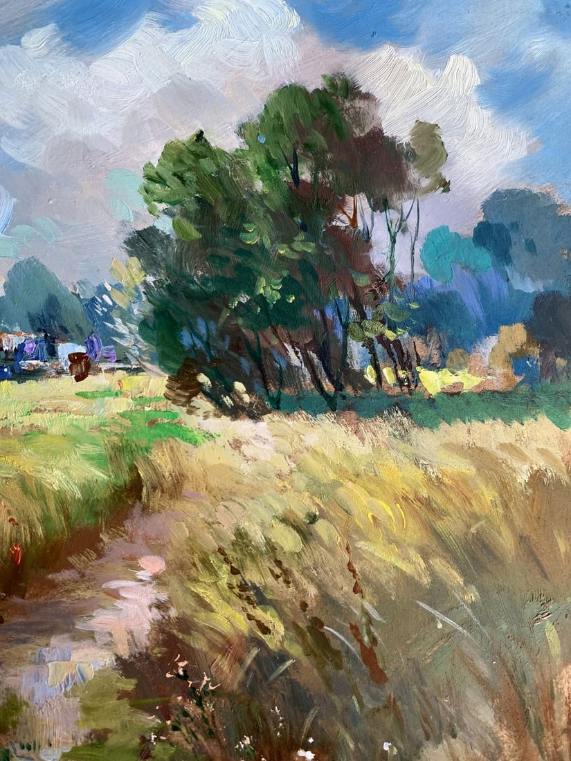 Oil painting Wheat field Yuriy Suprunchuk - 9