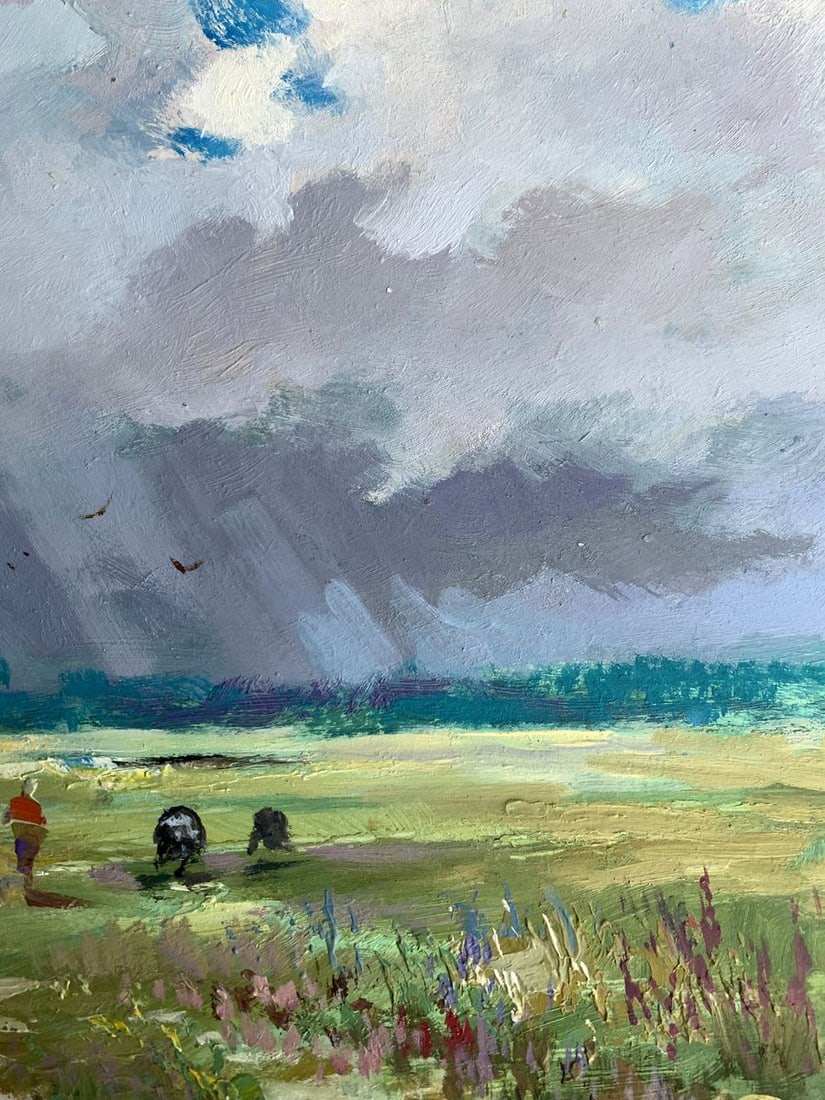 Oil painting Covered with clouds Yuriy Suprunchuk - 11