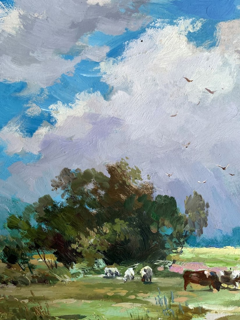 Oil painting Covered with clouds Yuriy Suprunchuk - 4