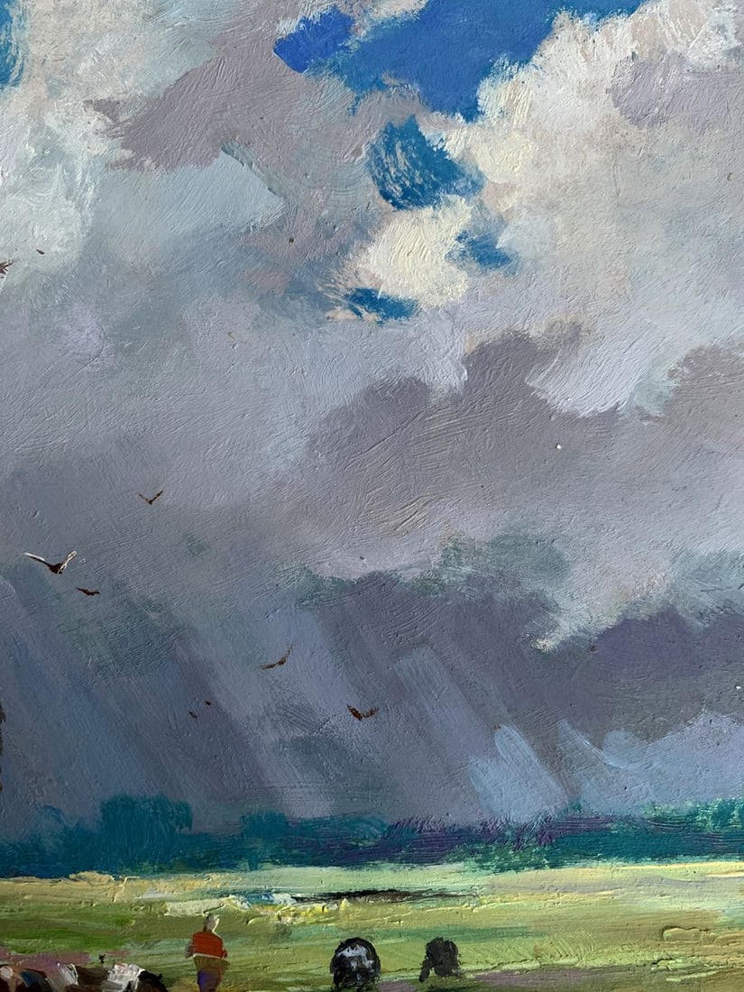Oil painting Covered with clouds Yuriy Suprunchuk - 8