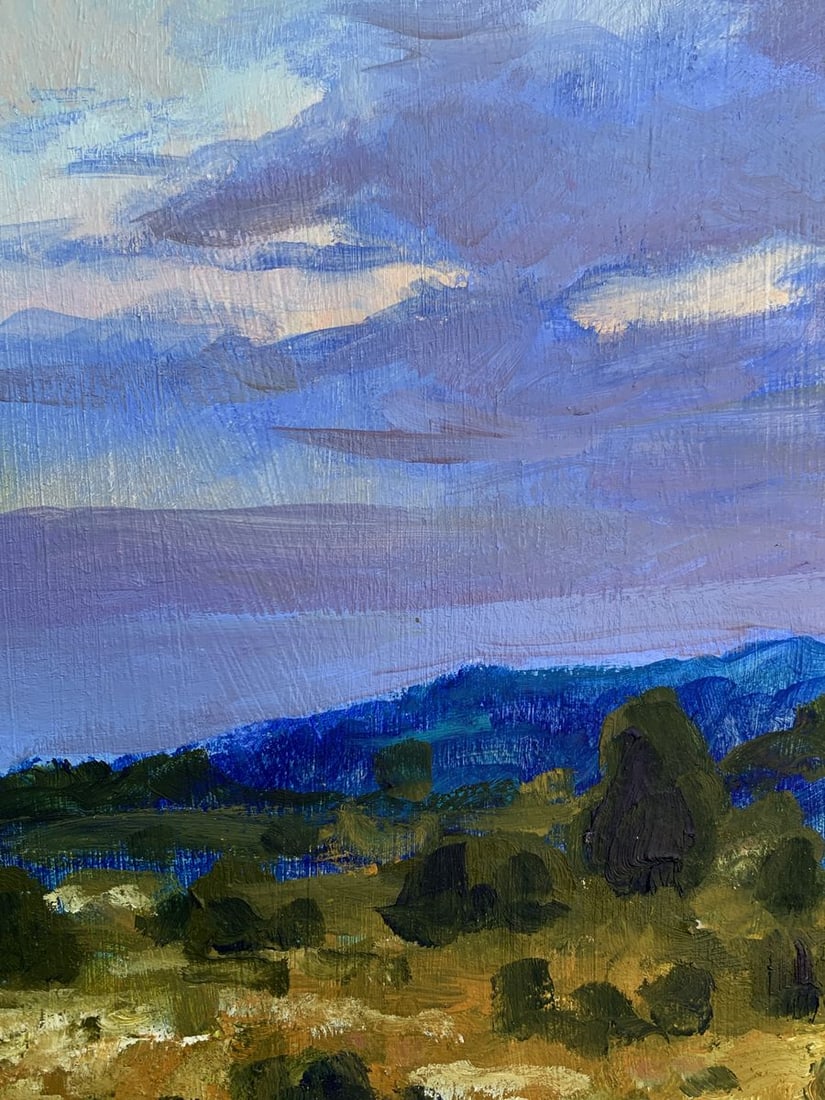 Oil painting Summer evening Valentina Simashchuk - 7