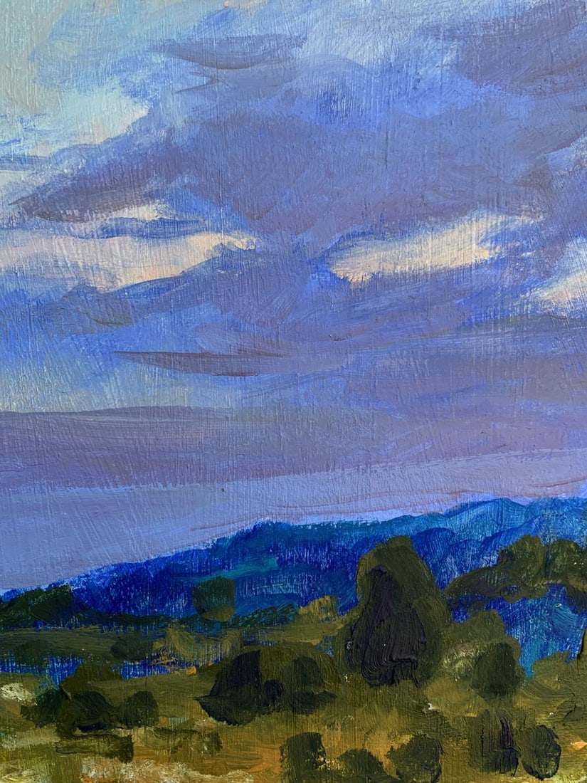 Oil painting Summer evening Valentina Simashchuk - 8