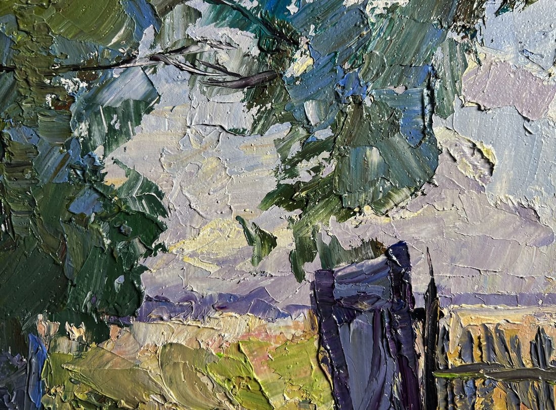 Oil painting The beginning of a summer day Boris Serdyuk - 6