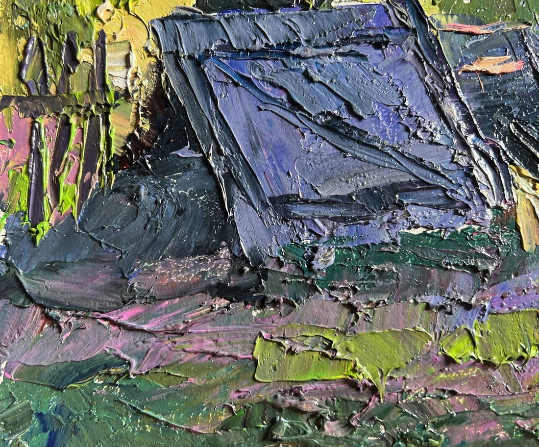 Oil painting The beginning of a summer day Boris Serdyuk - 8