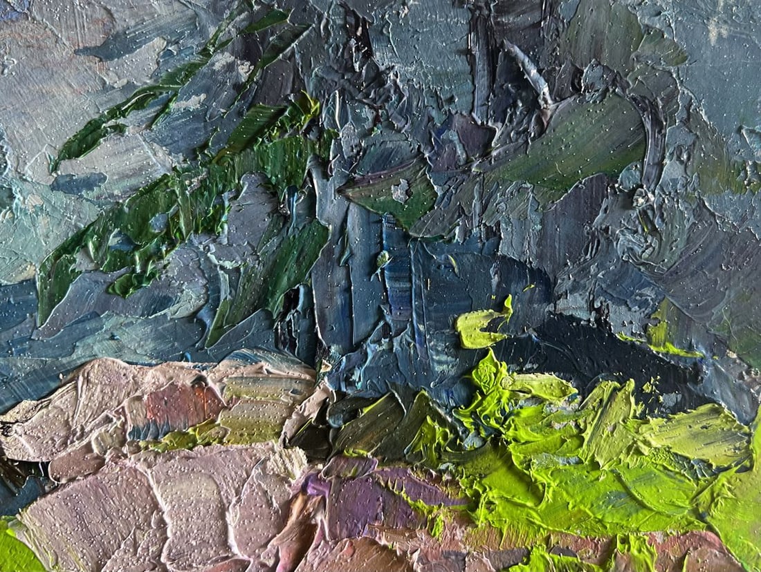 Oil painting Path in the forest Boris Serdyuk - 6