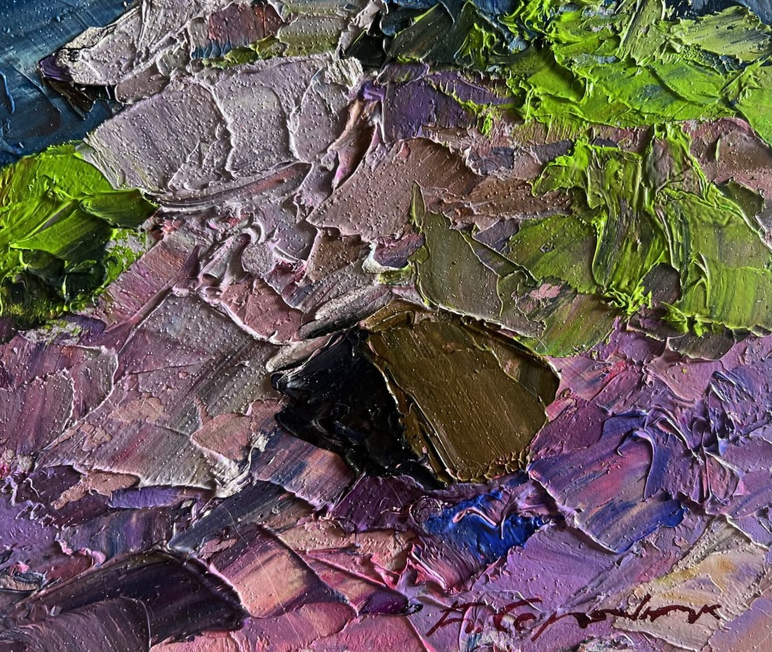 Oil painting Path in the forest Boris Serdyuk - 9