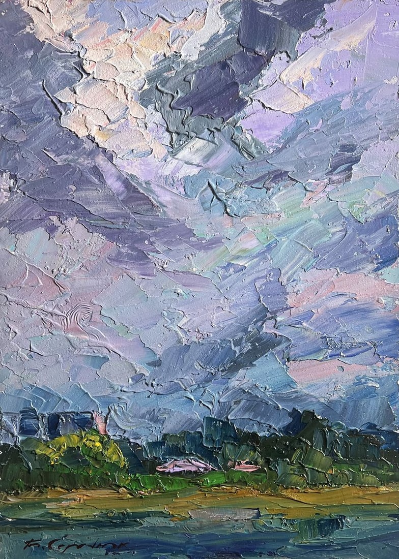 Oil painting Before the rain Boris Serdyuk - 3