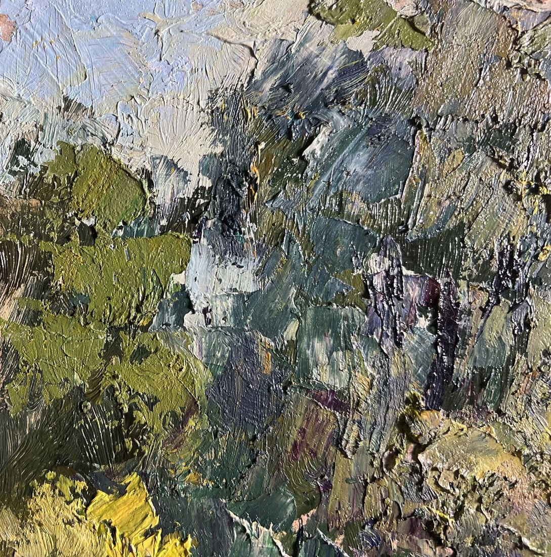 Oil painting Enjoying the silence Boris Serdyuk - 4