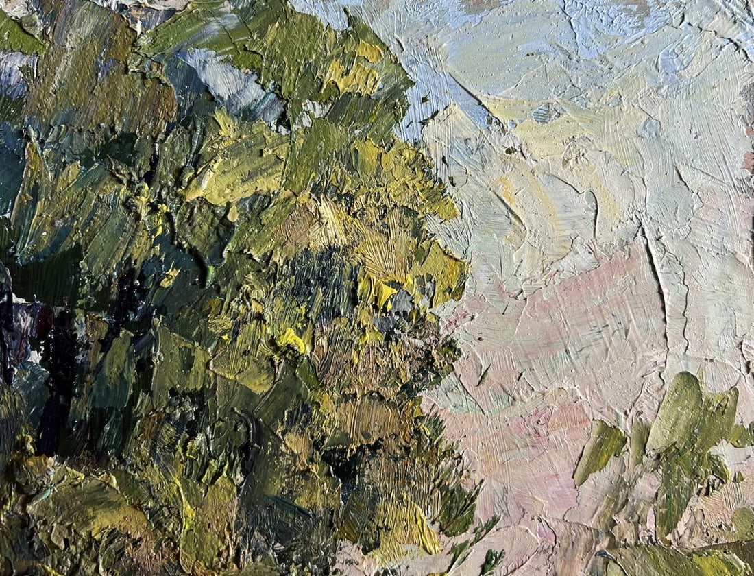 Oil painting Enjoying the silence Boris Serdyuk - 5