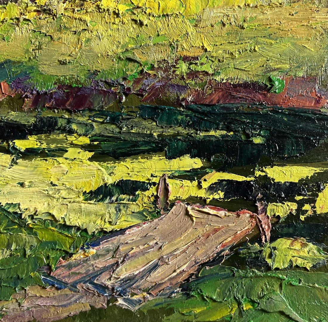 Oil painting Enjoying the silence Boris Serdyuk - 6