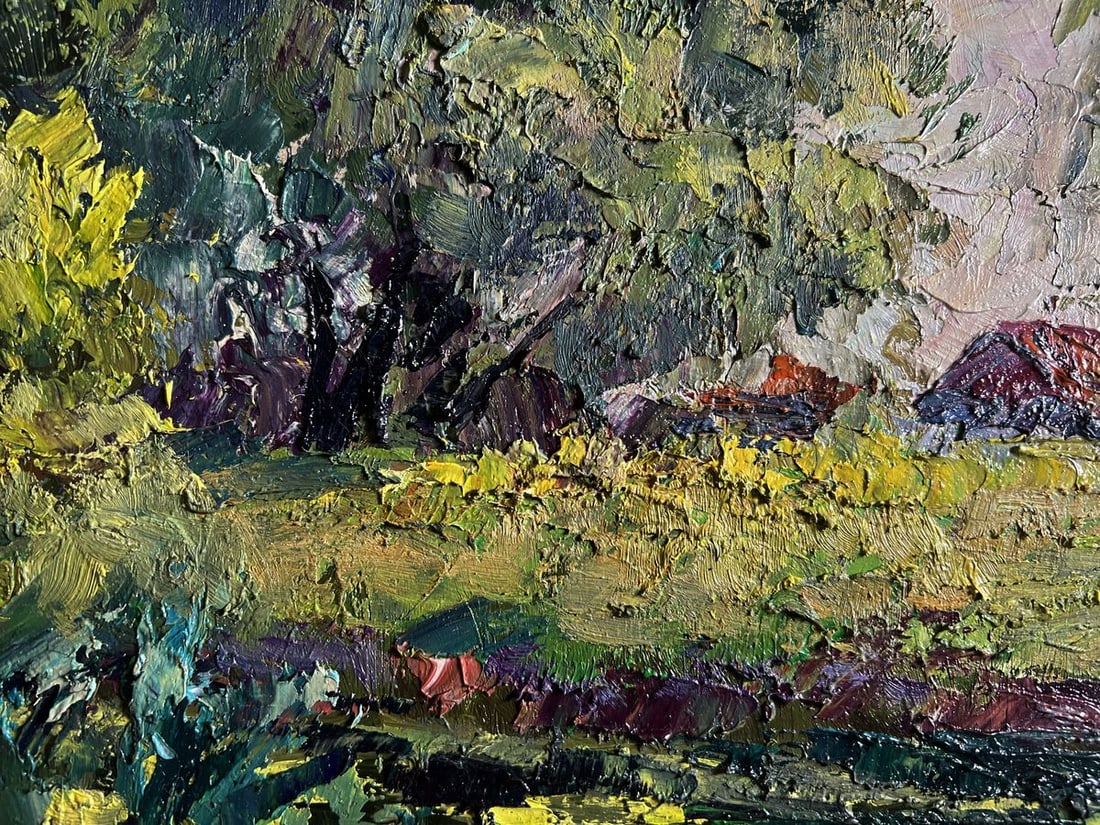 Oil painting Enjoying the silence Boris Serdyuk - 7