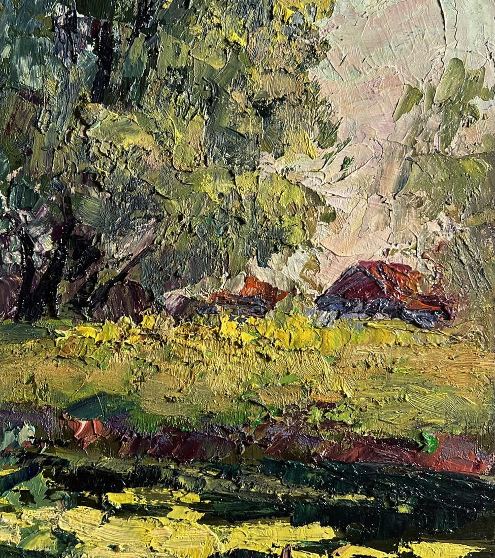 Oil painting Enjoying the silence Boris Serdyuk - 8