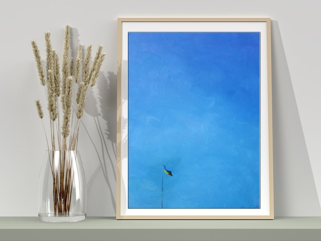 Oil painting Flag Varvarov Anatoly Viktorovich - 2