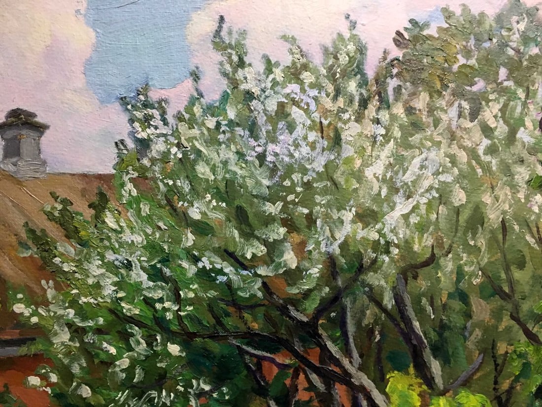 Oil painting summer landscape A. Cherkas - 3