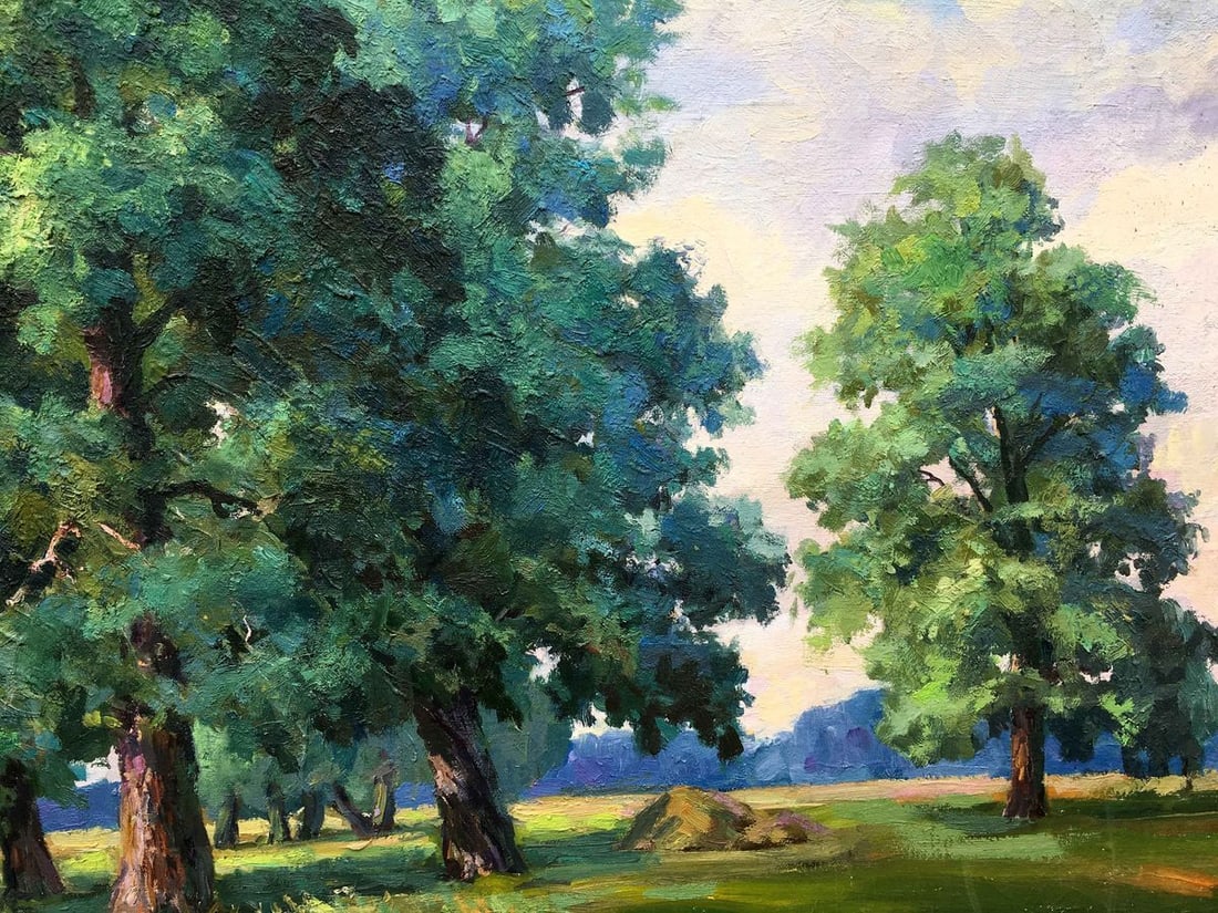 Oil painting forest landscape Nepiypivo Vasily Ignatievich - 2