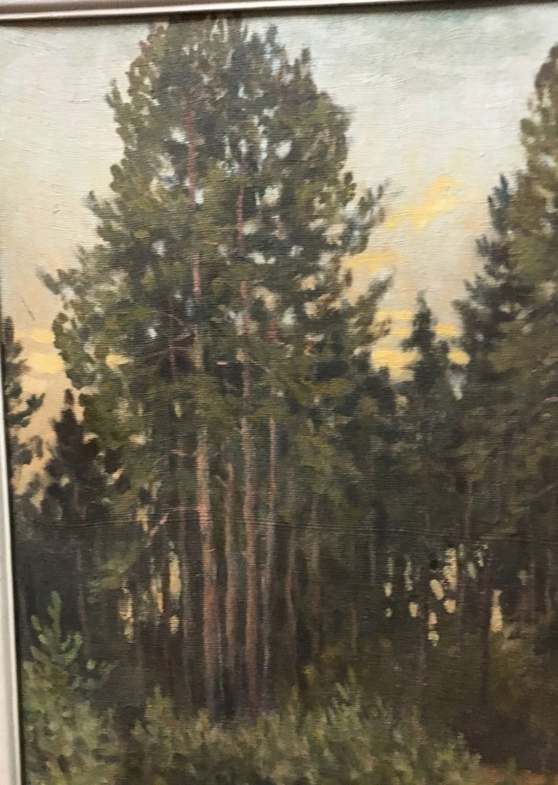 Oil painting The road to the forest Alexander Georgievich Cherkass - 3