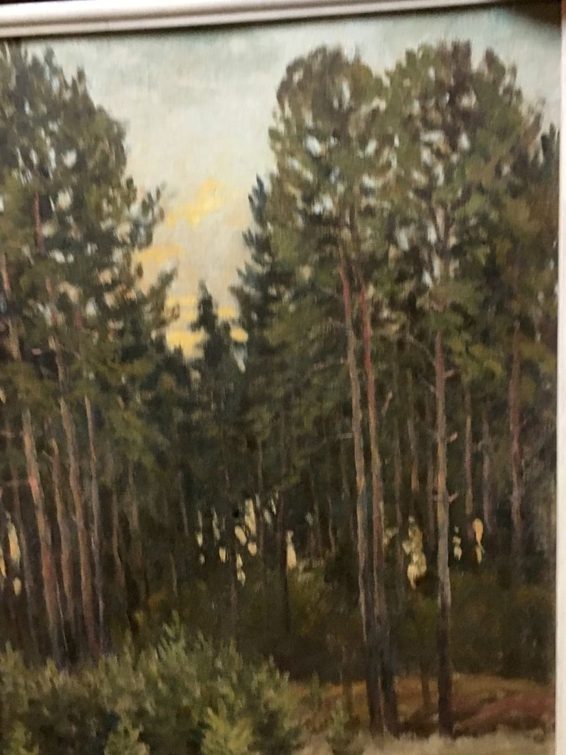 Oil painting The road to the forest Alexander Georgievich Cherkass - 4