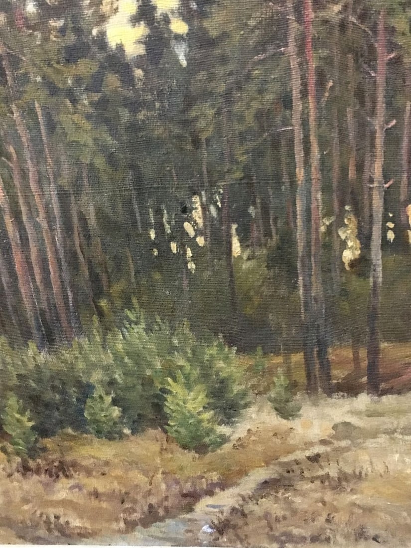 Oil painting The road to the forest Alexander Georgievich Cherkass - 5