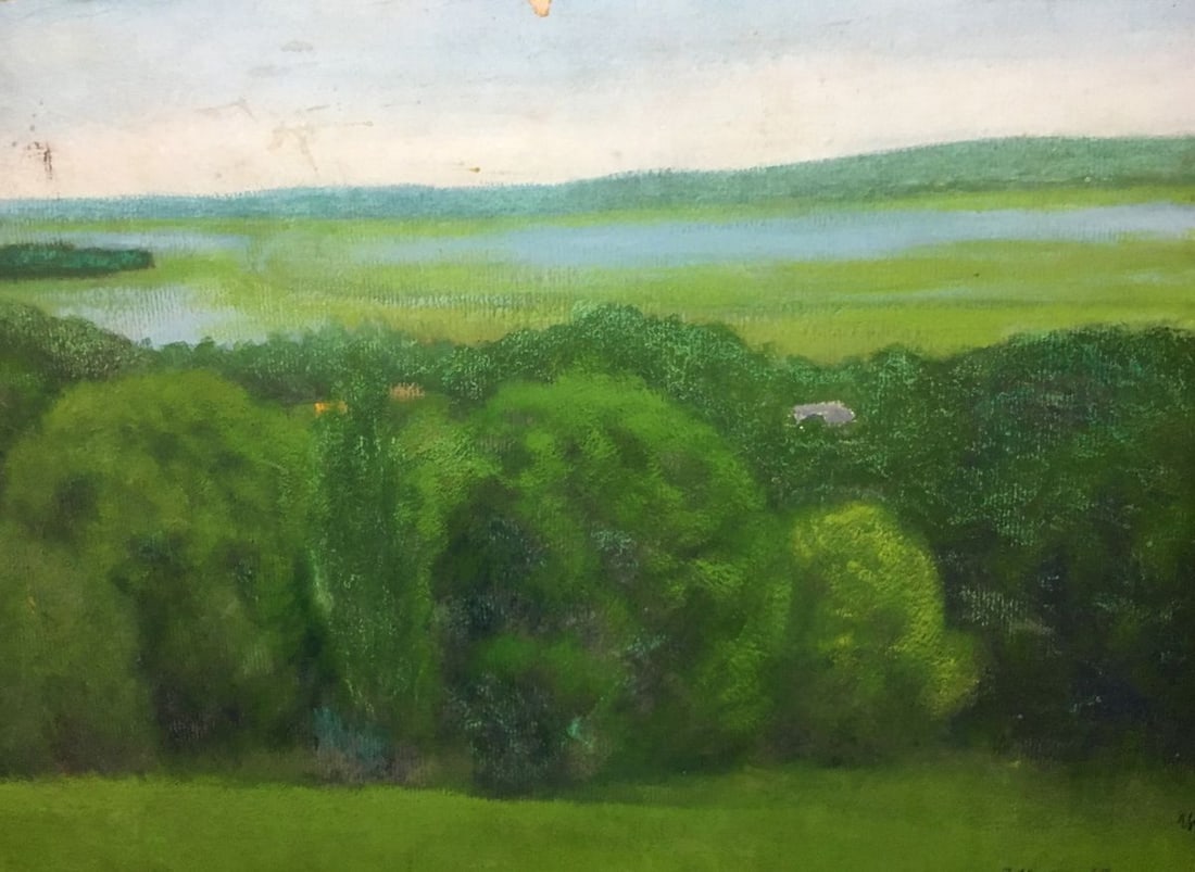 Oil painting Elegy Ivan Kirillovich Tsyupka - 8