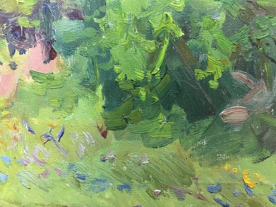 Oil painting Lilac blooms Bondar Ivan Ivanovich - 4