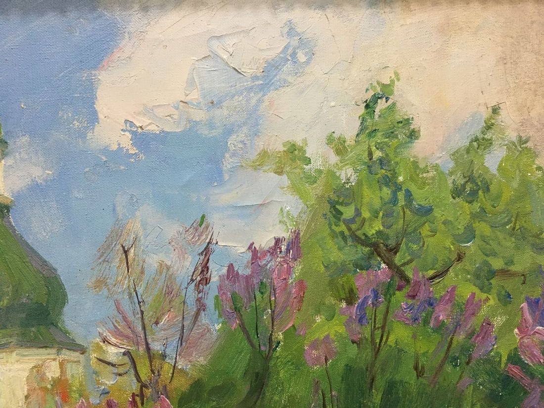 Oil painting Lilac blooms Bondar Ivan Ivanovich - 7