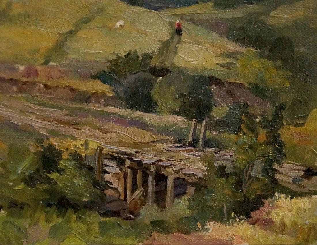 Oil painting Landscape Mynka Alexander Fedorovich - 2