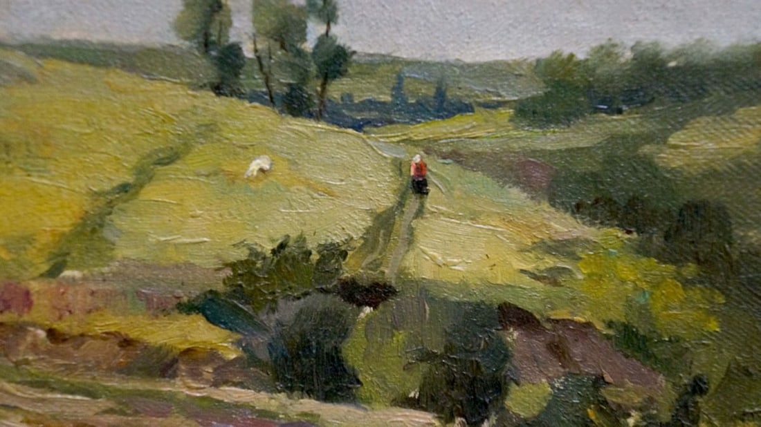 Oil painting Landscape Mynka Alexander Fedorovich - 4