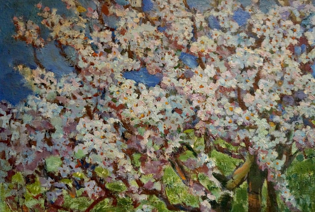 Oil painting Tree blooms Yanchak Elena Vaclavovna - 3