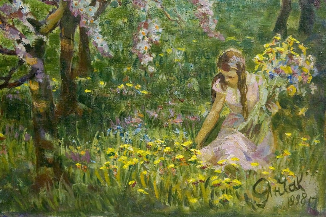 Oil painting Tree blooms Yanchak Elena Vaclavovna - 5