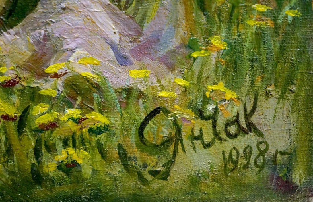 Oil painting Tree blooms Yanchak Elena Vaclavovna - 6