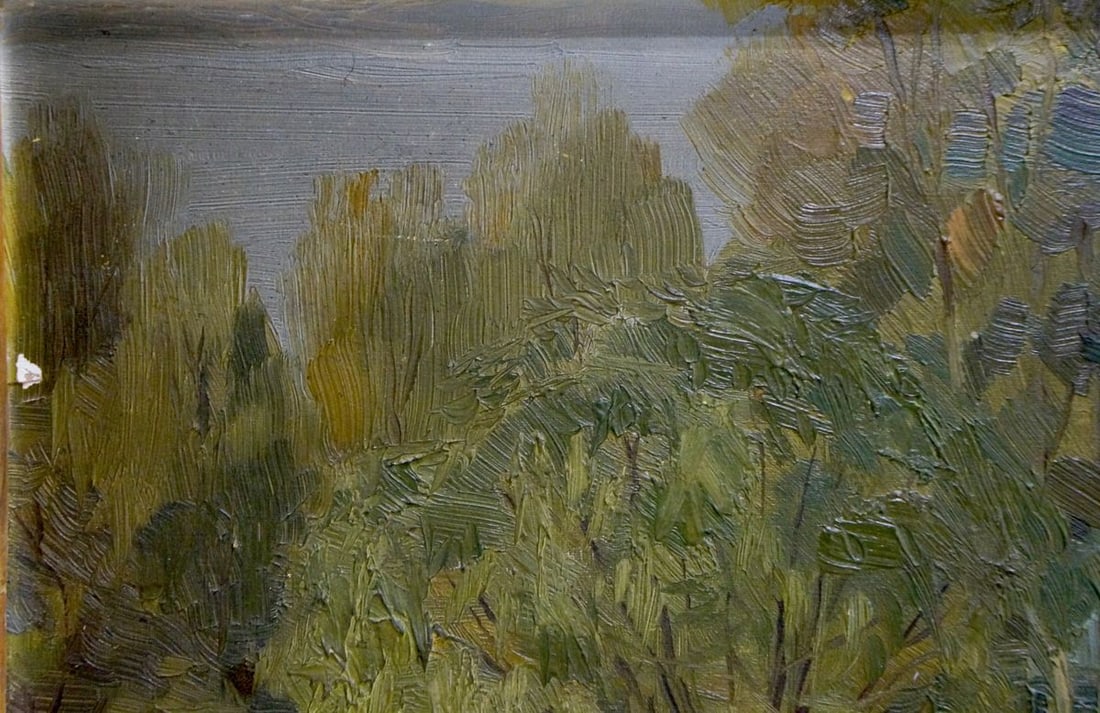 Oil painting Road to the forest Z. Seredenko - 3