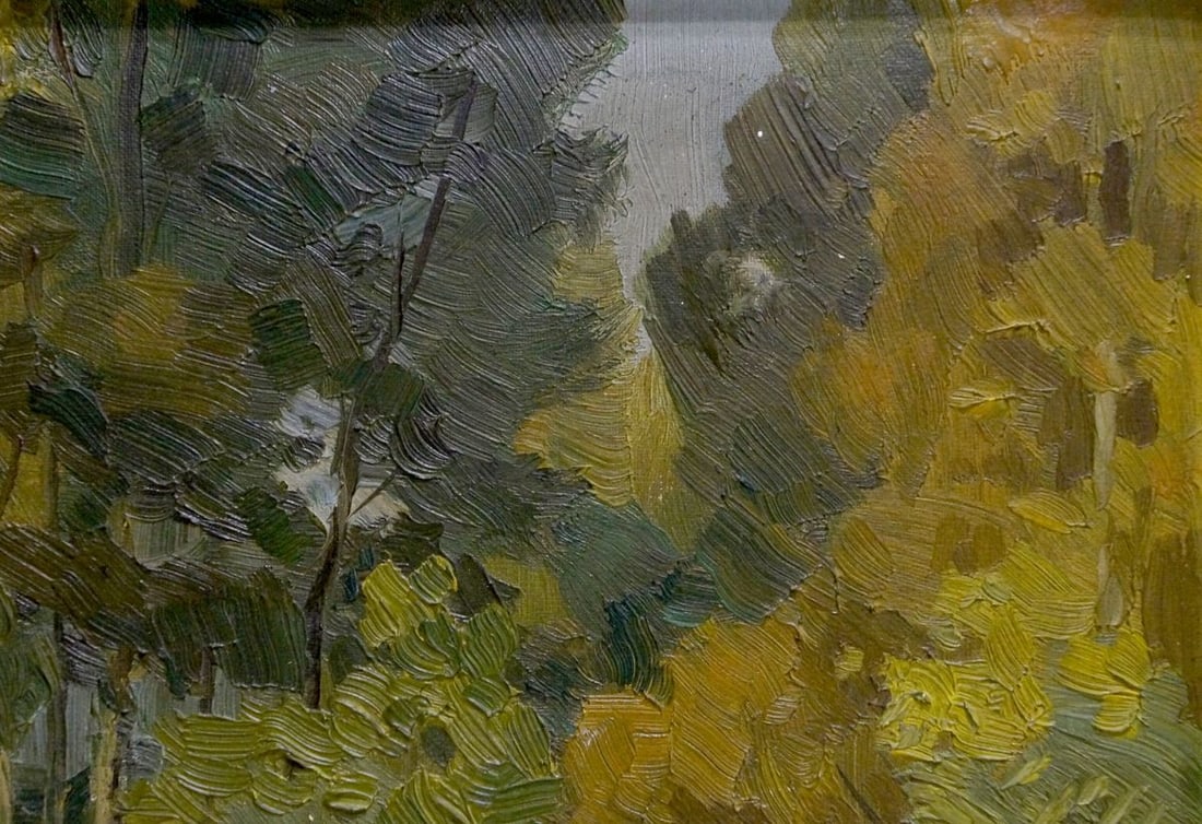 Oil painting Road to the forest Z. Seredenko - 4