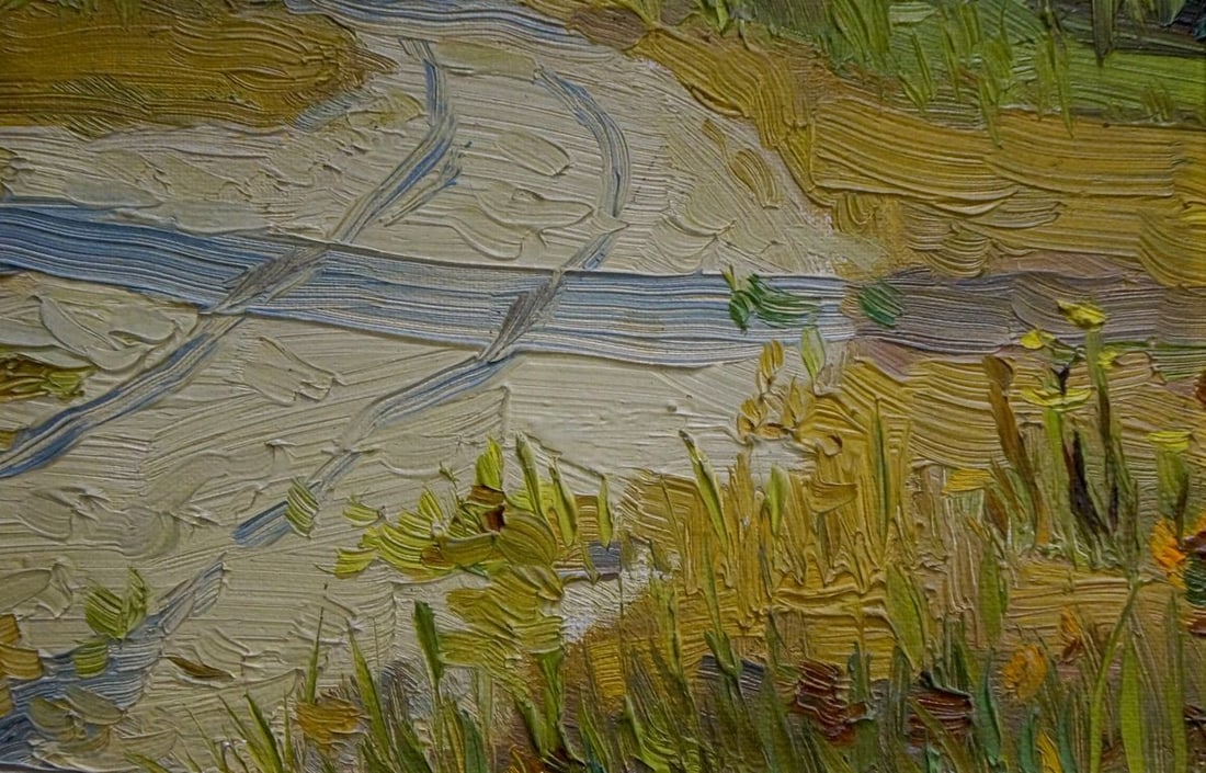 Oil painting Road to the forest Z. Seredenko - 5