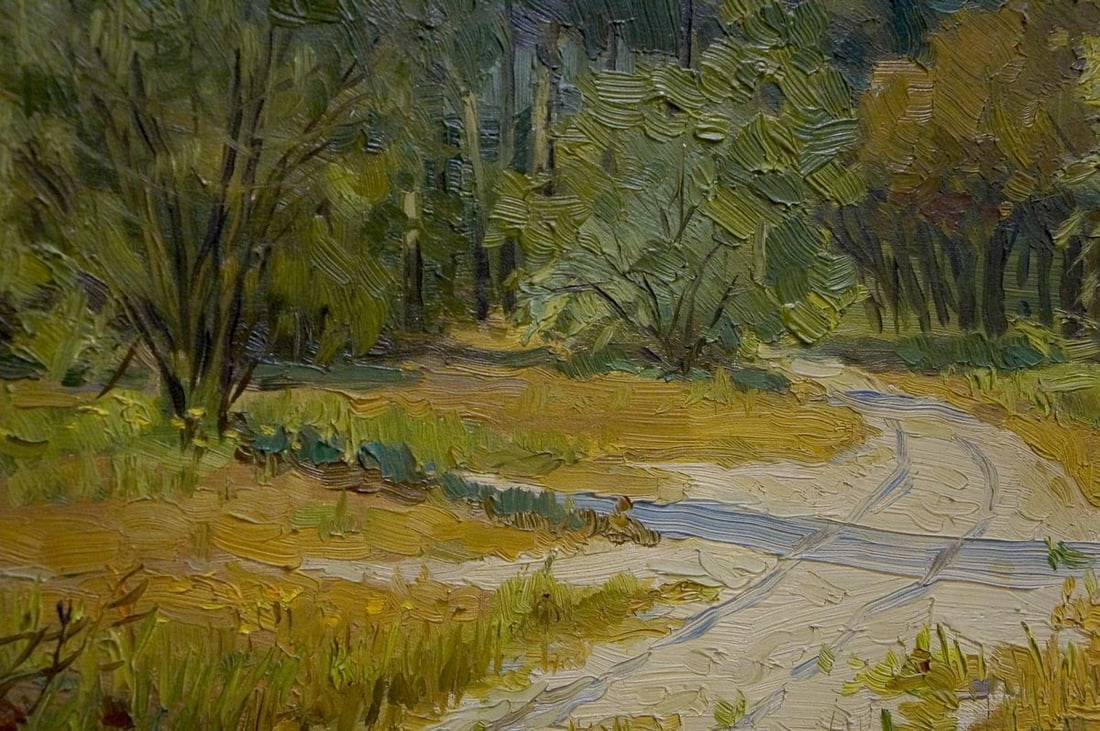 Oil painting Road to the forest Z. Seredenko - 6