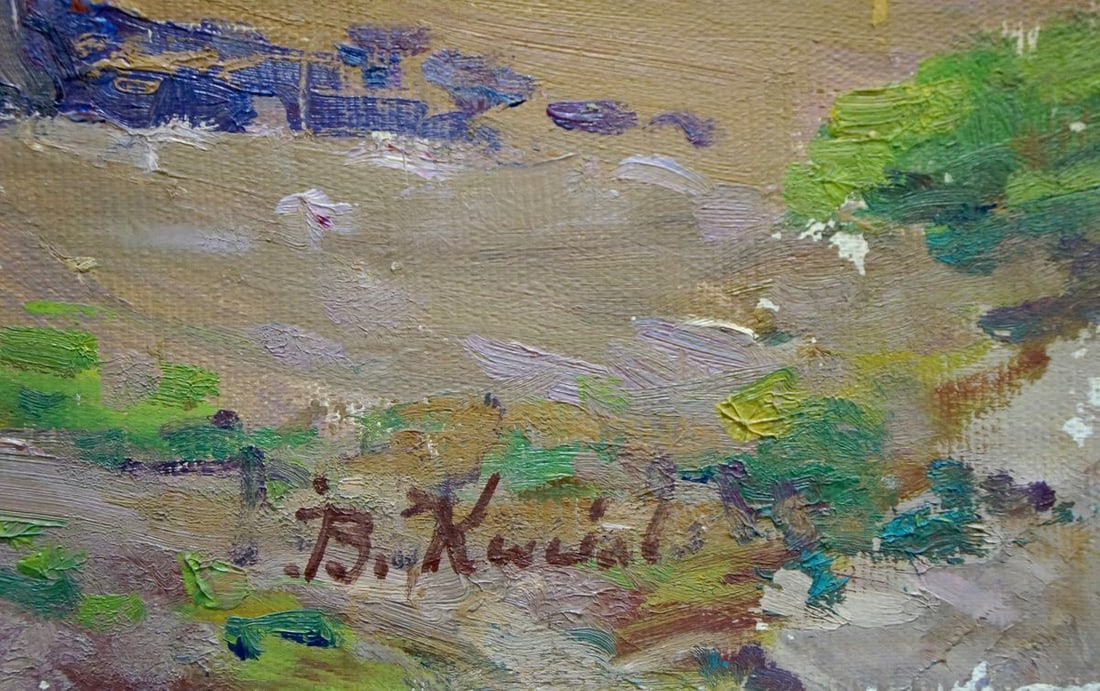 Oil painting In the garden Kisel Ivan Gordeevich - 6