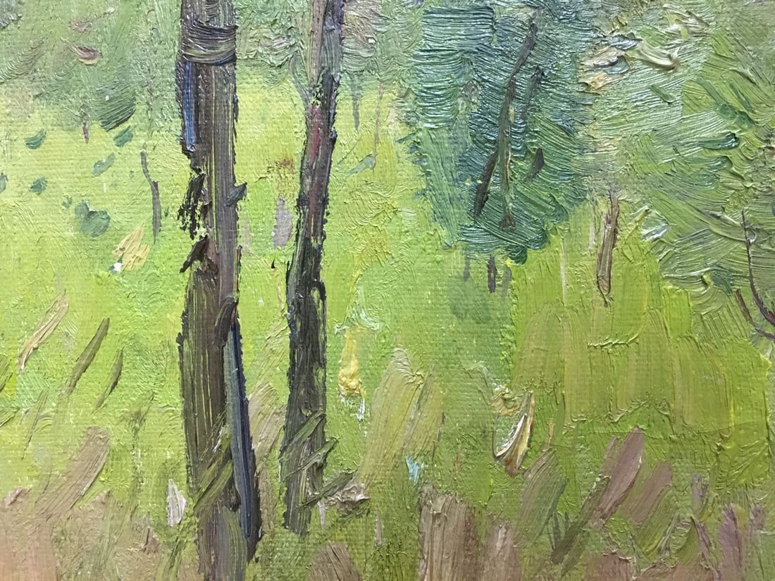 Oil painting Road to the forest Grigoryev Sergey Alekseevich - 2