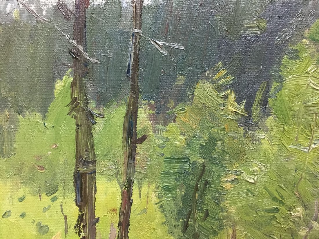 Oil painting Road to the forest Grigoryev Sergey Alekseevich - 3