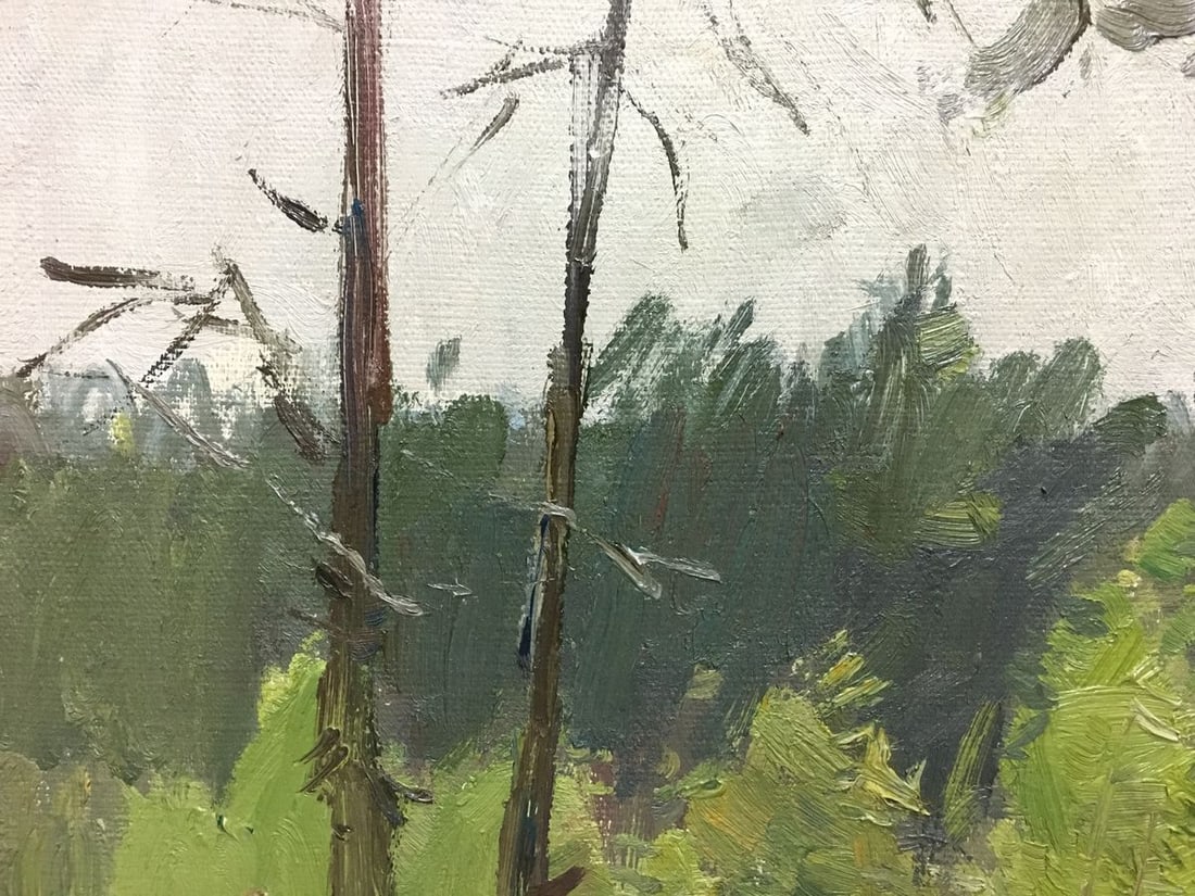 Oil painting Road to the forest Grigoryev Sergey Alekseevich - 4