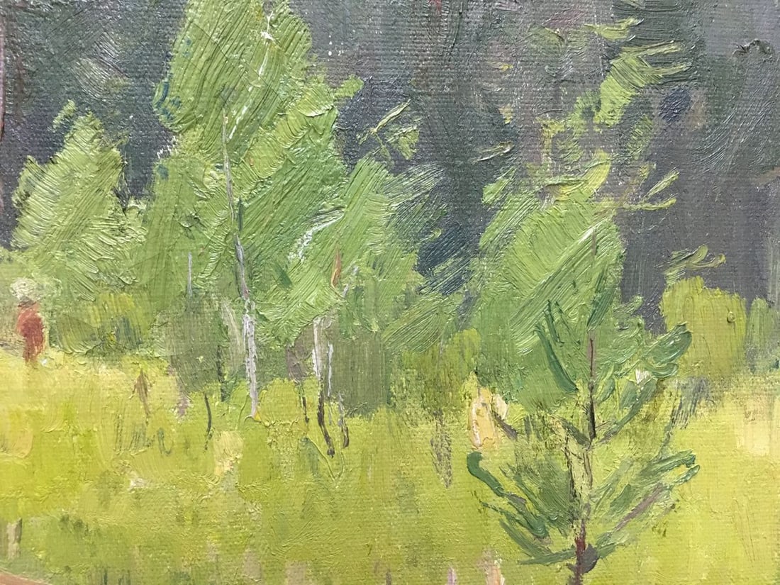 Oil painting Road to the forest Grigoryev Sergey Alekseevich - 7