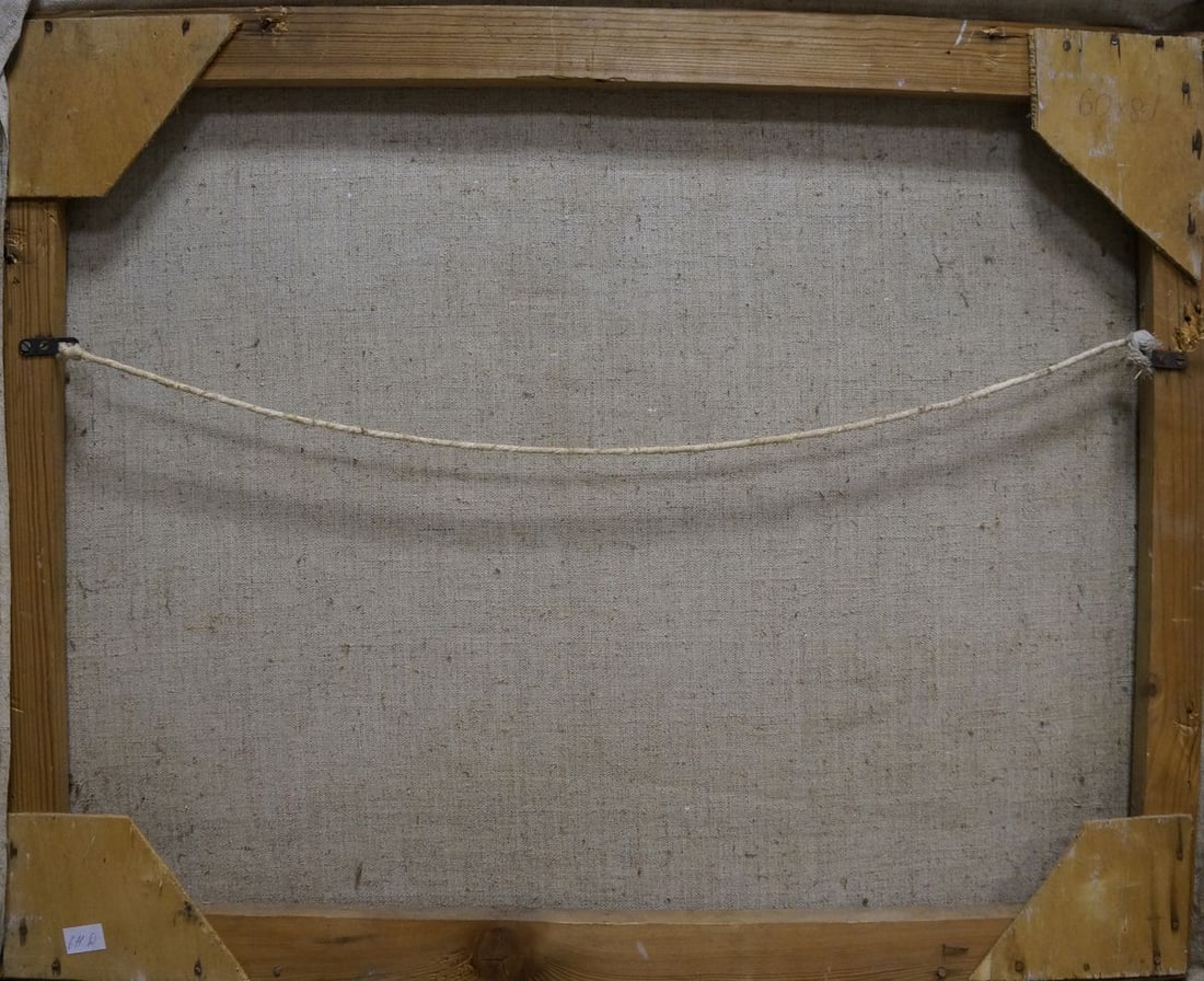 Oil painting Trees are blooming - 7