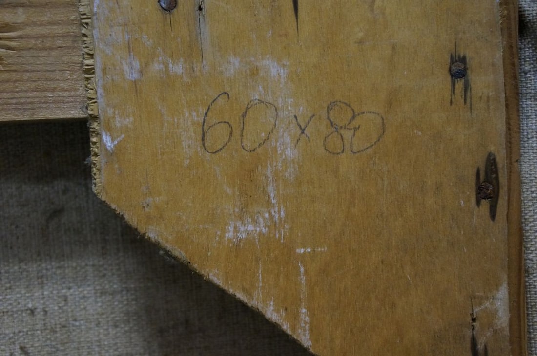 Oil painting Trees are blooming - 8