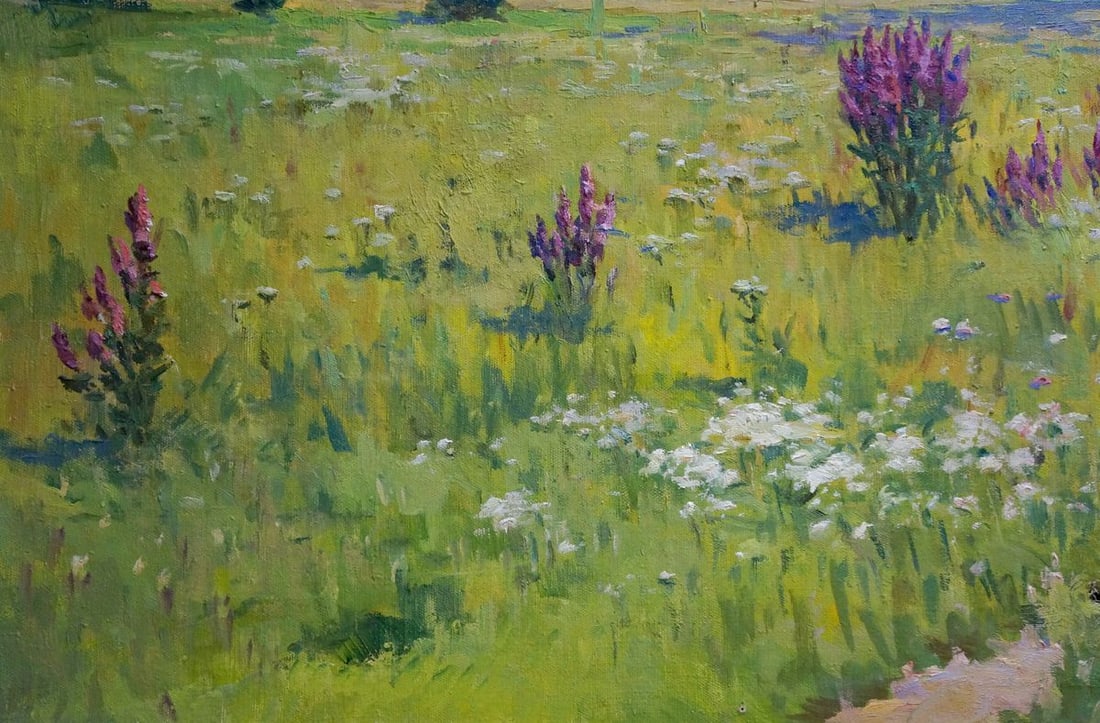 Oil painting Landscape Sabadysh Petr Evlampievich - 2