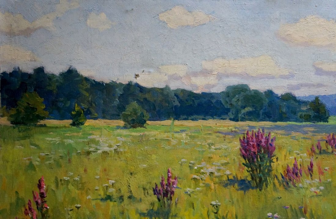 Oil painting Landscape Sabadysh Petr Evlampievich - 3