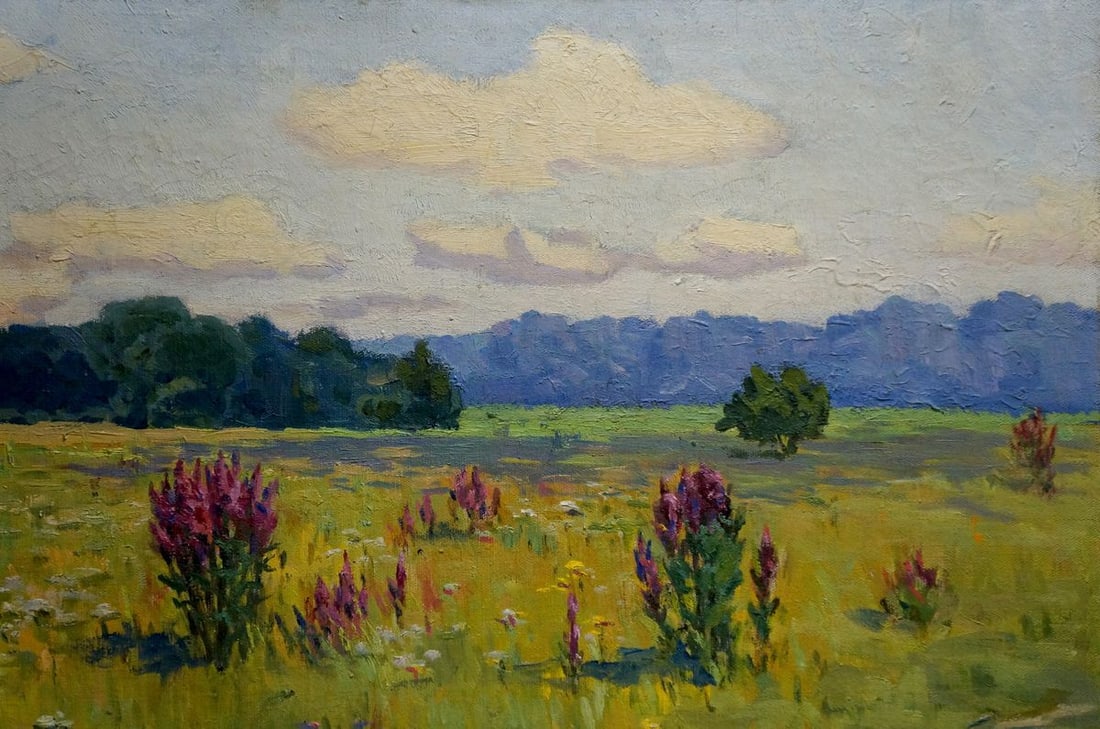 Oil painting Landscape Sabadysh Petr Evlampievich - 4