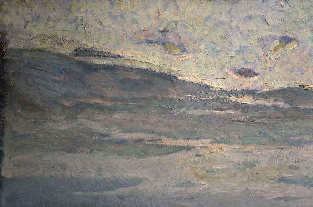 Oil painting Wheat field Polonsky Evgeny Pavlovich - 3