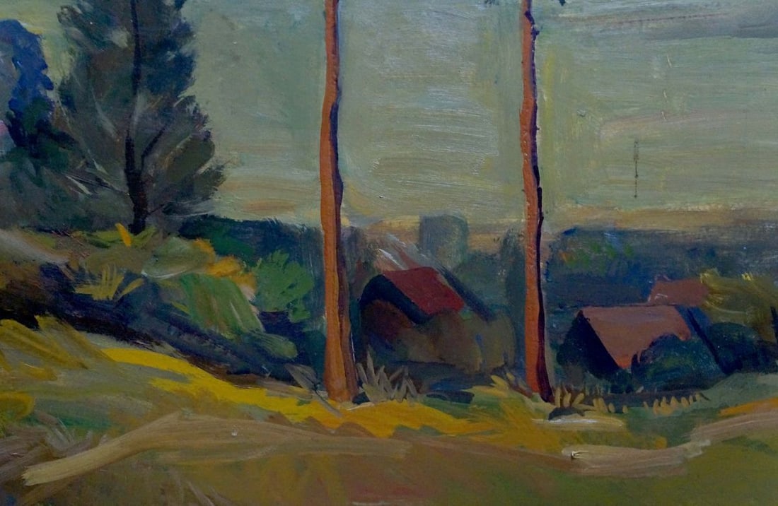 Oil painting Landscape Chekov Leonid Dmitrievich - 2