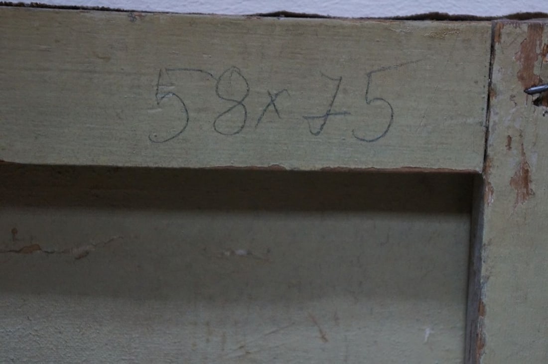 Oil painting Dense forest - 8