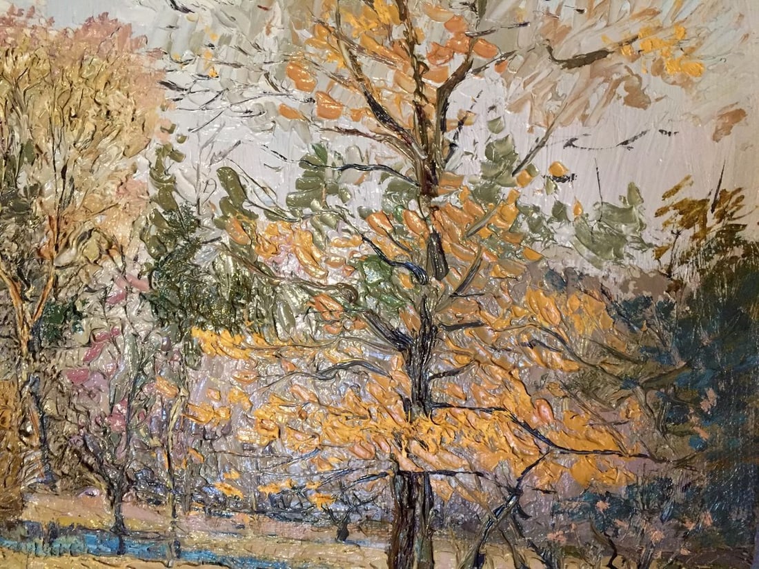 Oil painting Spring forest Zaretskaya-Grigoriev Maya - 3