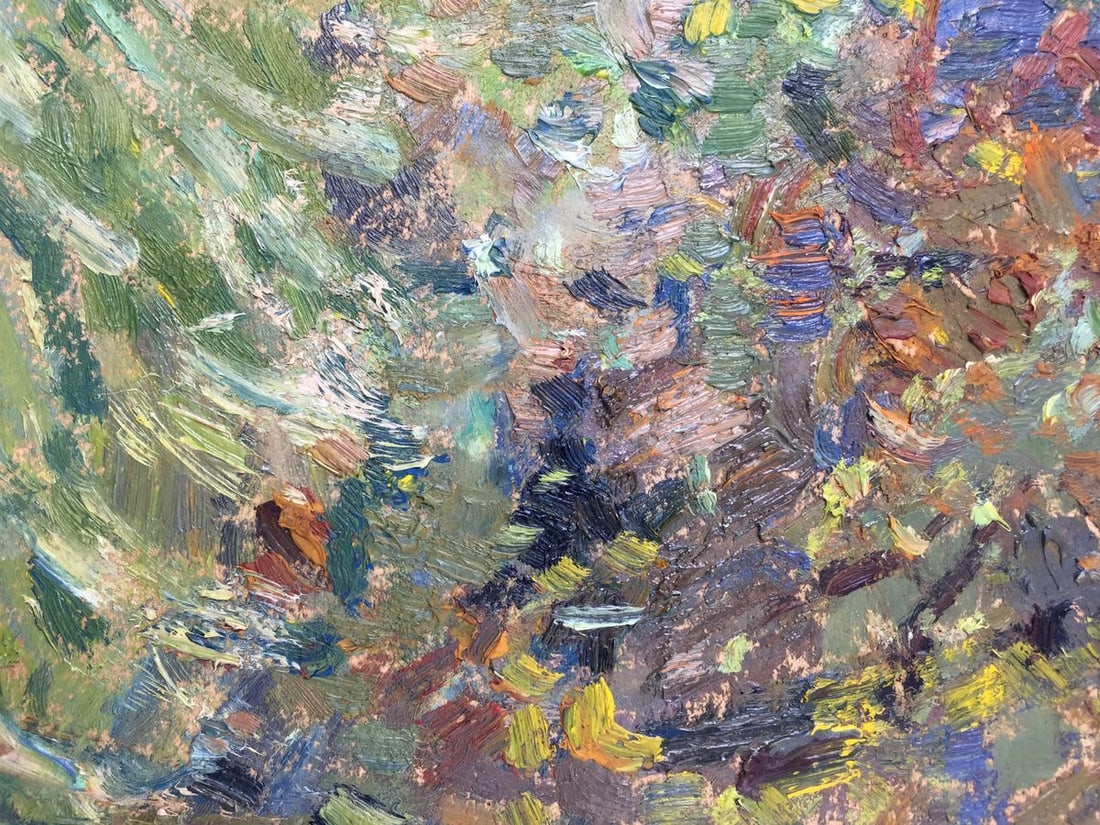 Oil painting Glade in the forest Sevast'yanov Viktor Grigor'yevich - 2