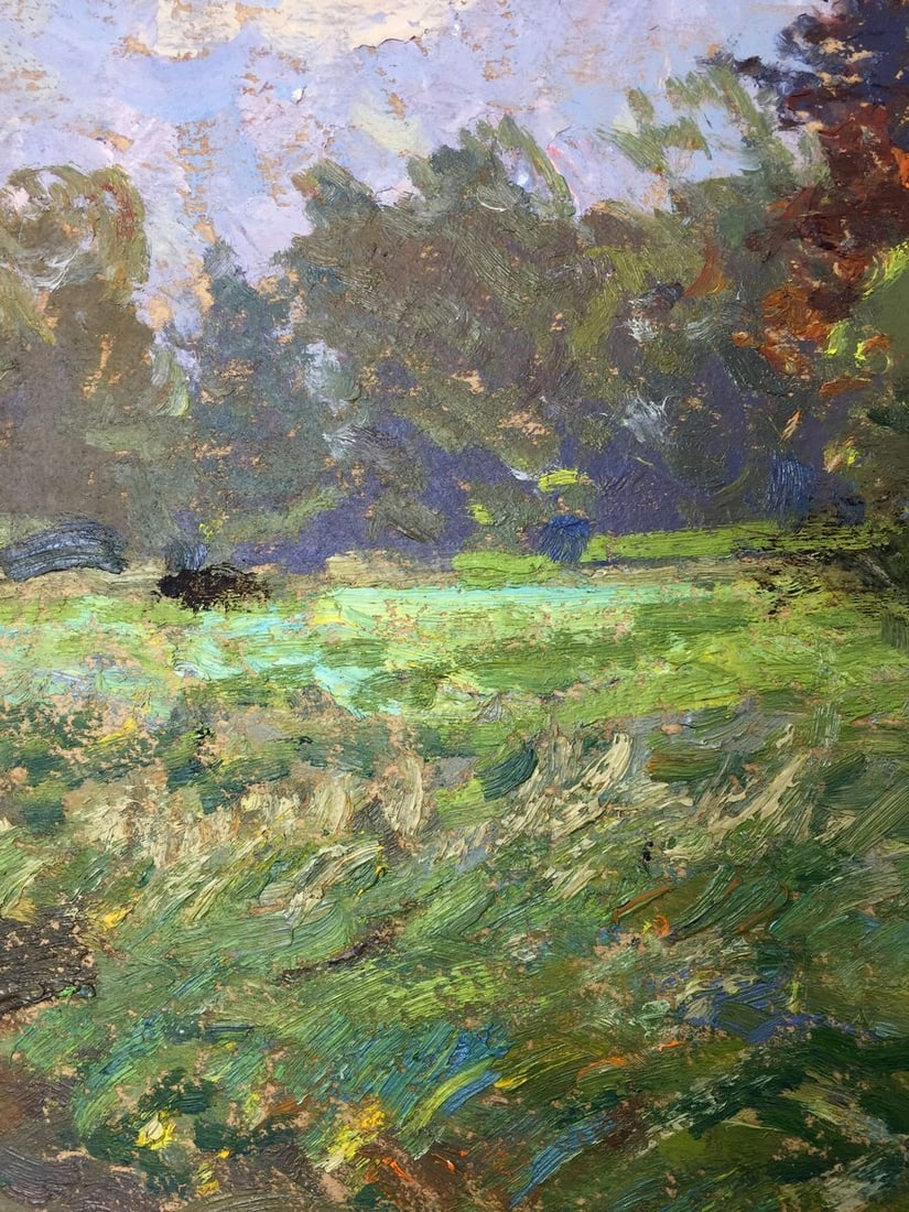 Oil painting Glade in the forest Sevast'yanov Viktor Grigor'yevich - 4